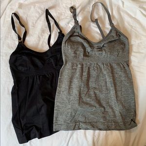 2 x Small Rosie Pope Seamless Nursing Tanks